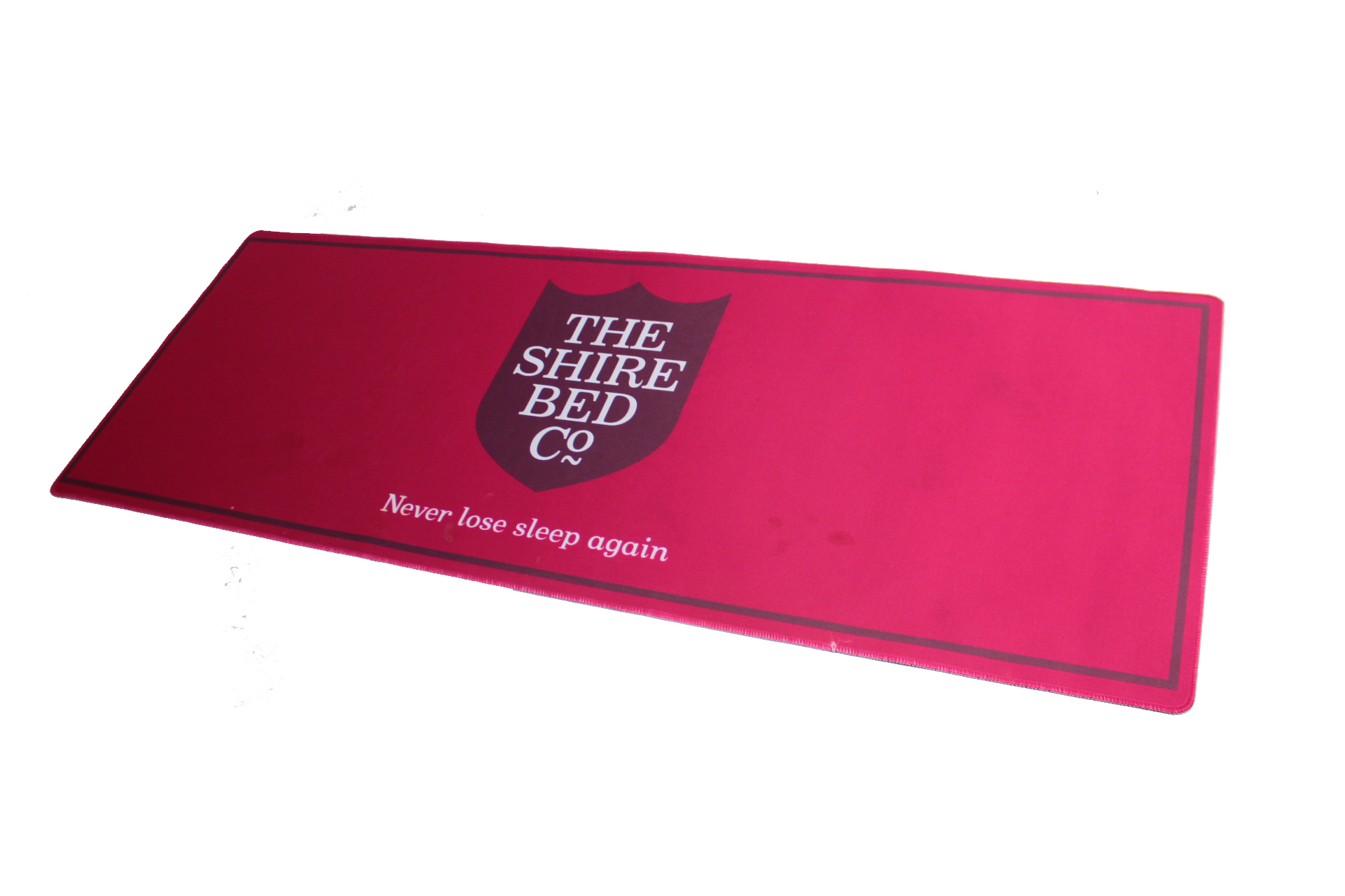 Modern Smooth Red Hotel Bed Runner FDT Rubber