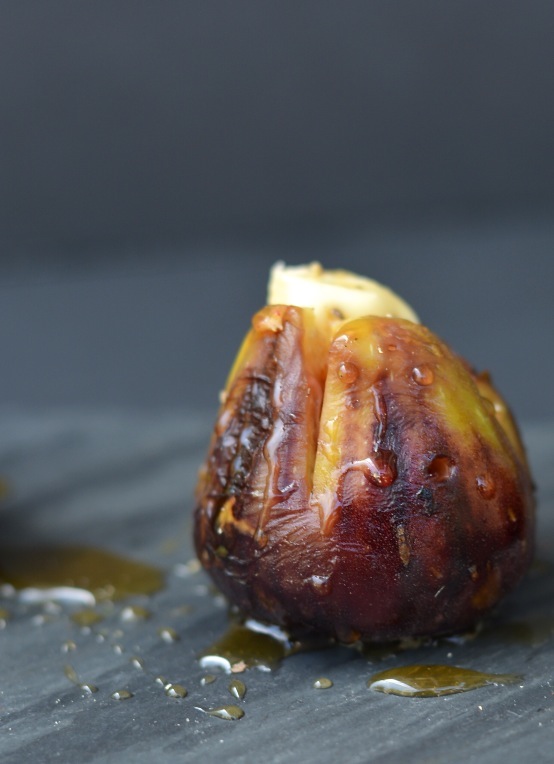 Grilled Brie Stuffed Figs with Honey Fearless Dining