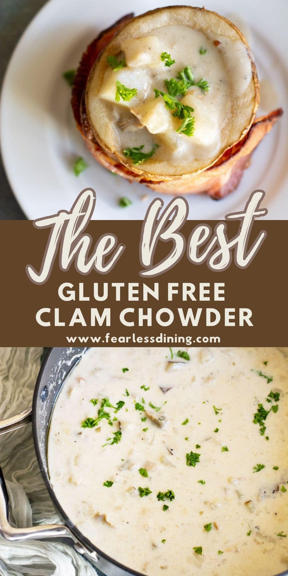 Gluten Free Clam Chowder {New England Style!} Fearless Dining