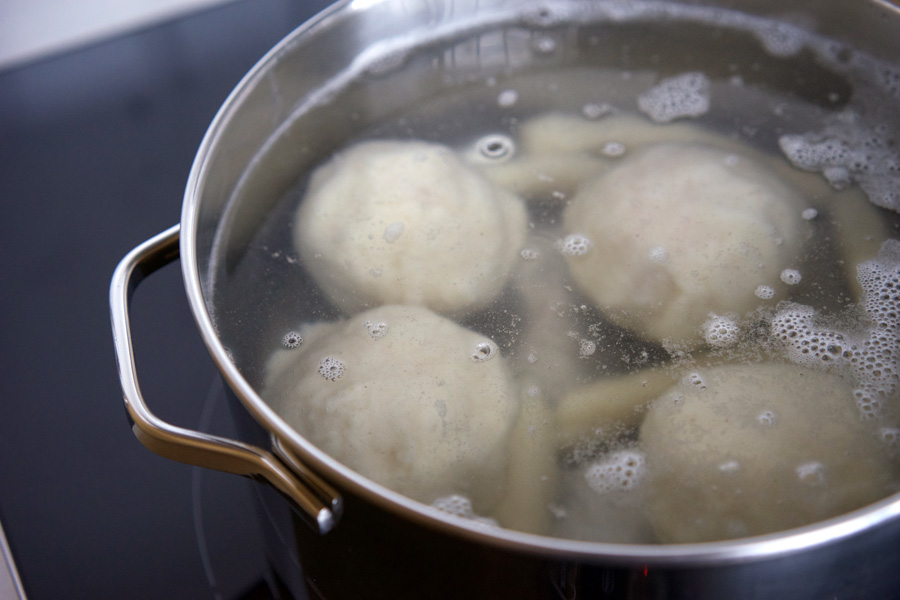 Schvetskins (Apricot Dumplings)