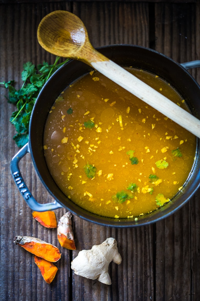 Tumeric Broth Detox Soup Feasting At Home