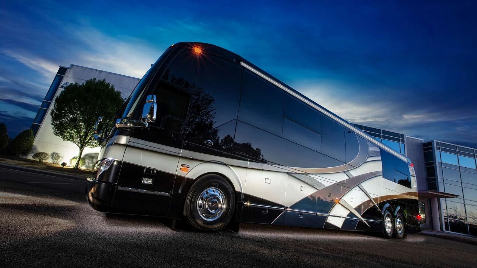 Featherlite Coaches Luxury Prevost Conversions & Motorhomes