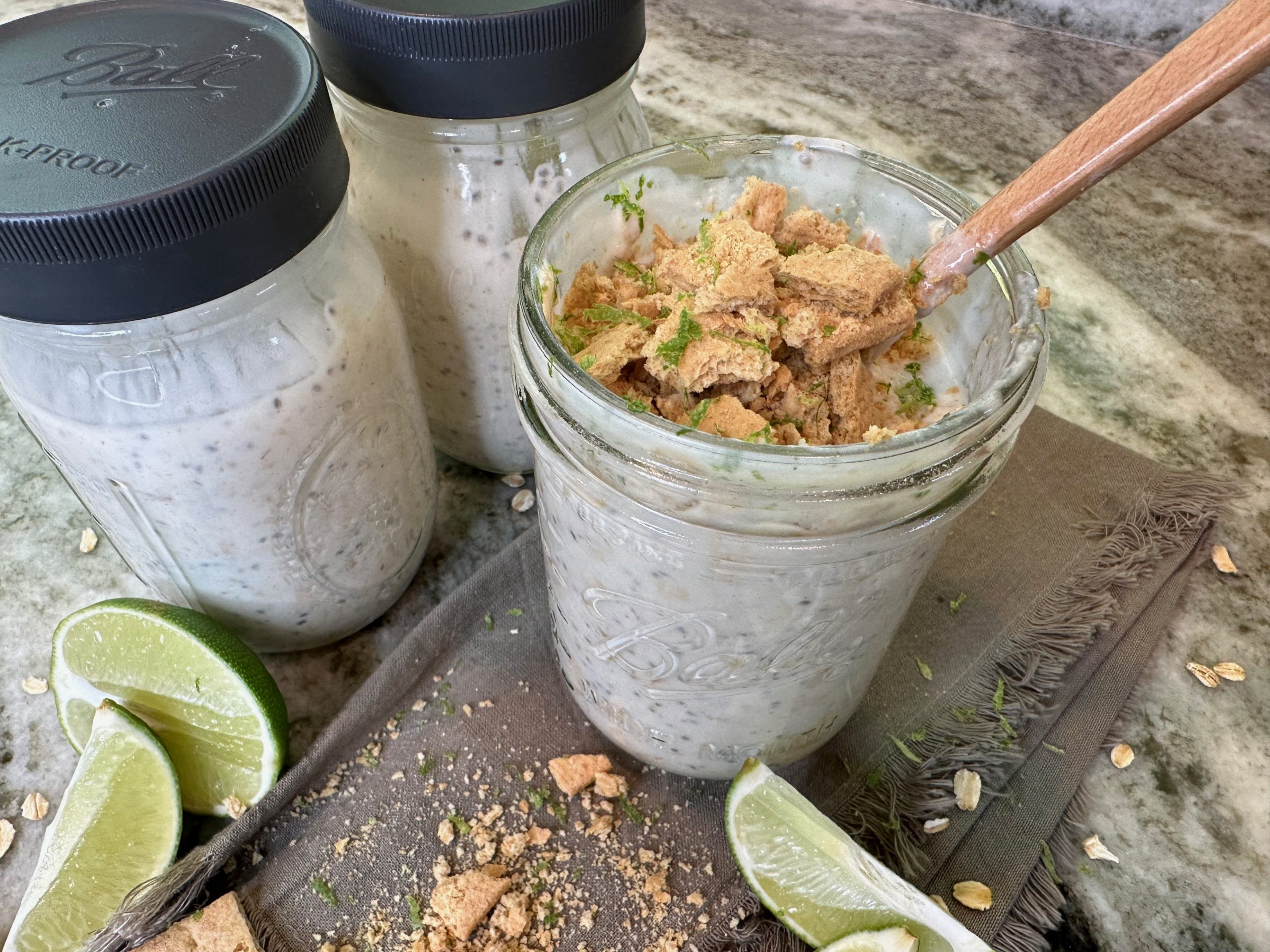 Key Lime Pie Overnight Oats — Featherstone Nutrition