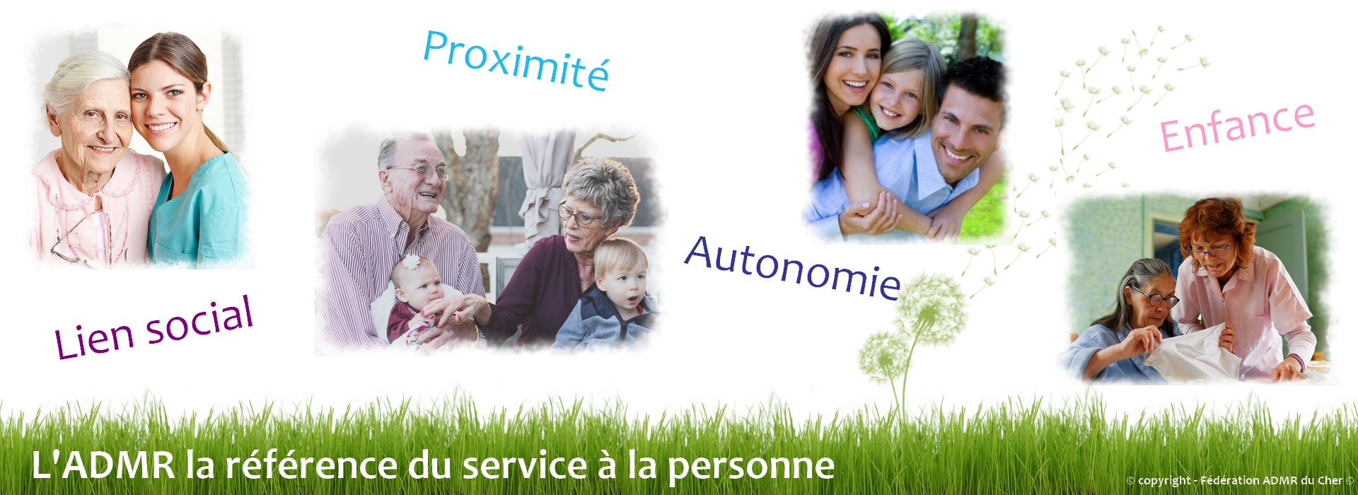 Bienvenue sur le site du réseau ADMR du Cher ADMR du Cher