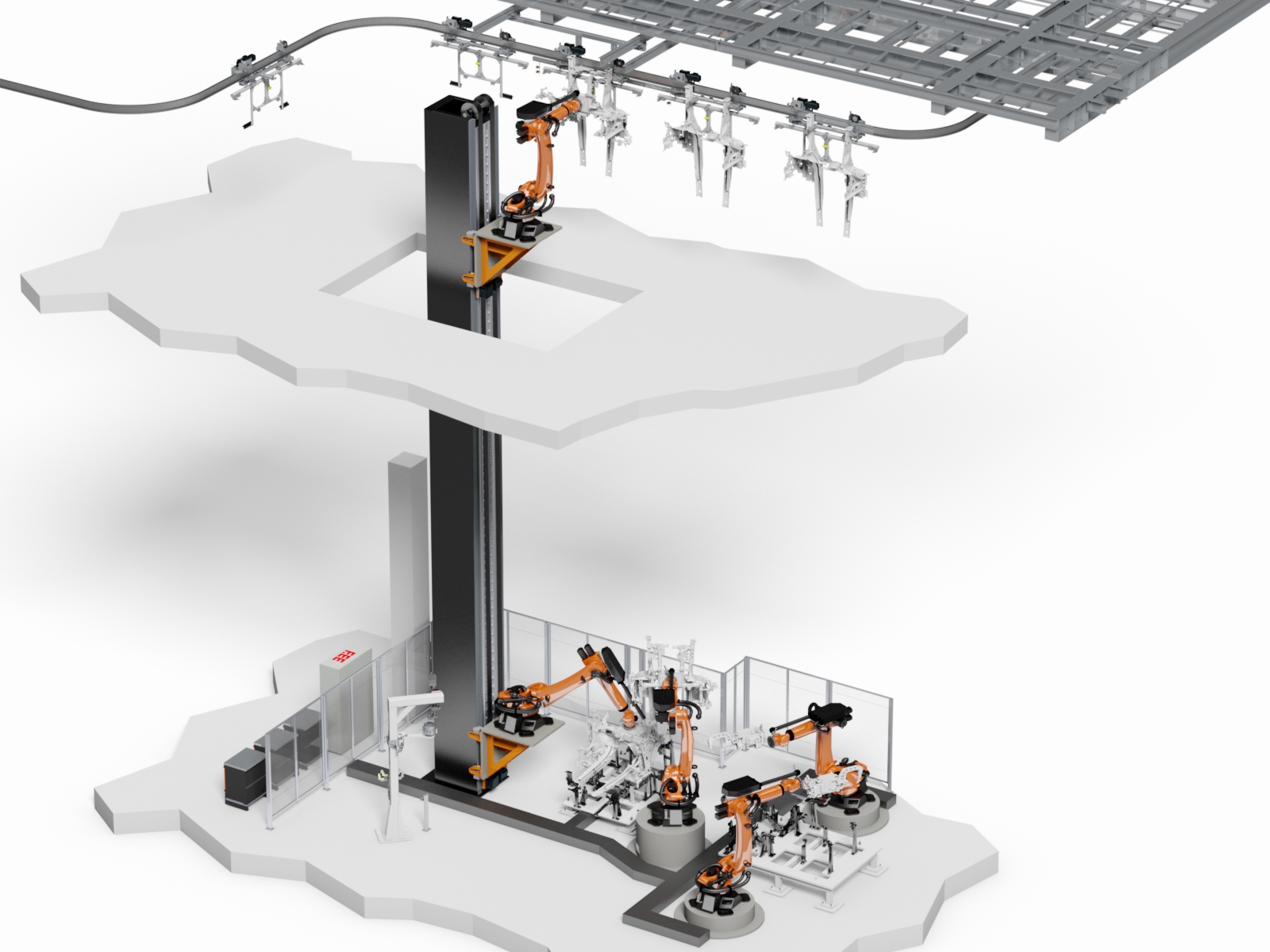 Vertikaler Robolifter F.EE GmbH