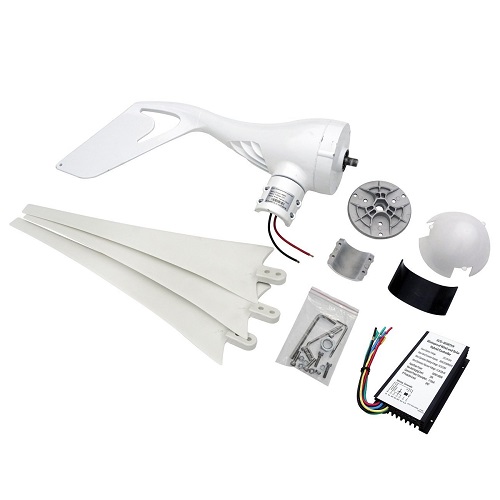 ECOWORTHY Wind Turbine Generator System with controller for 12v/24V