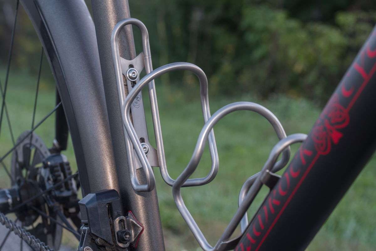 Fresh Goods Silca Sicuro Titanium Bottle Cage