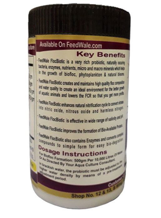 FeedWale FlocBiotic Special Probiotic For BioFloc Fish Farming Multi