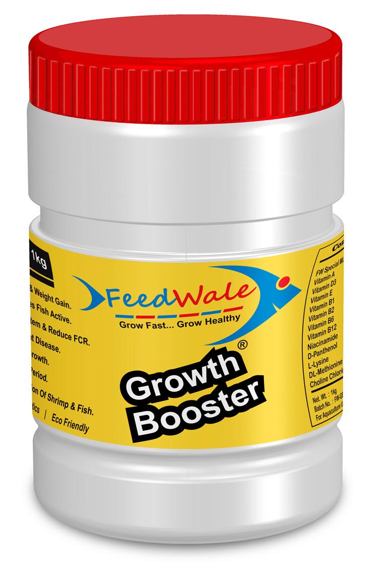 FeedWale Growth Booster For Fish 1Kg For Faster Growth Of Fishes FeedWale