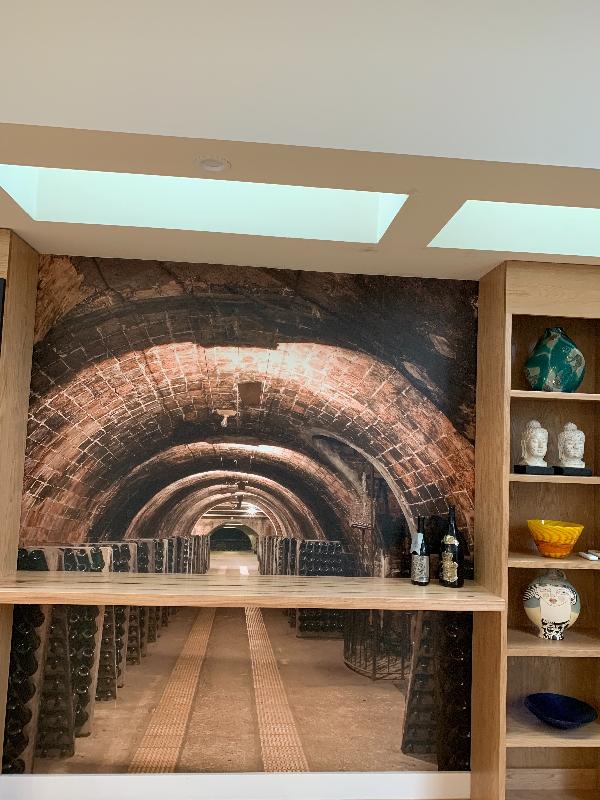 Wine Cellar Wallpaper Wallsauce US