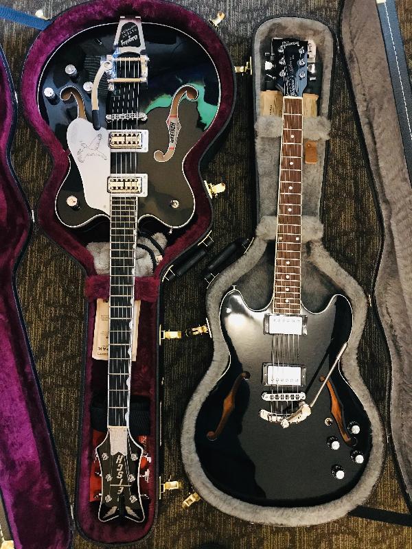 Duesenberg Les Trem II in Nickel Retrofit Trem Unit for Andertons