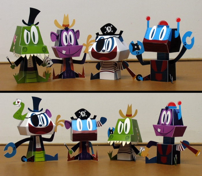 The Custom Paper Toys Feel Desain your daily dose of creativity