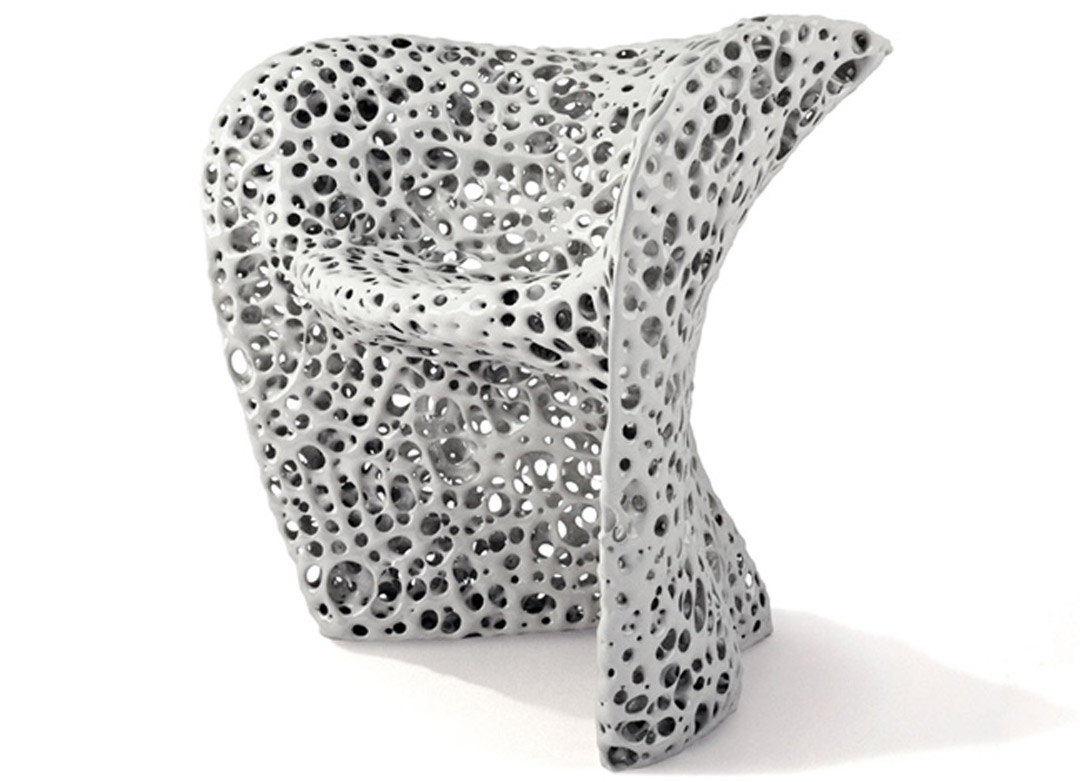 Cellular Chair™ Design Based On Same Growth Principles As Human Bones