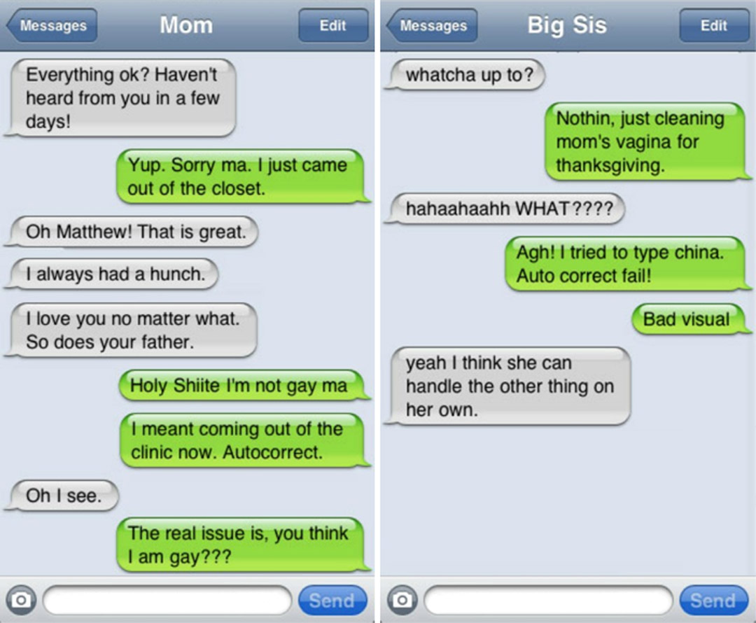“Damn You Auto Correct” Reveals Their Top 9 Funniest Texting Errors Of 2011