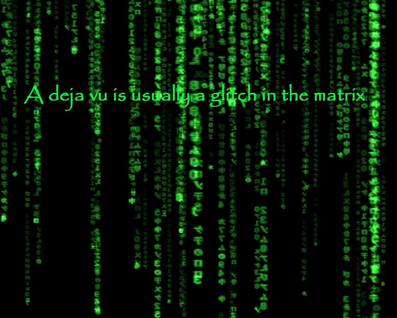 The Matrix + Feelin' Good, Feelin' Great
