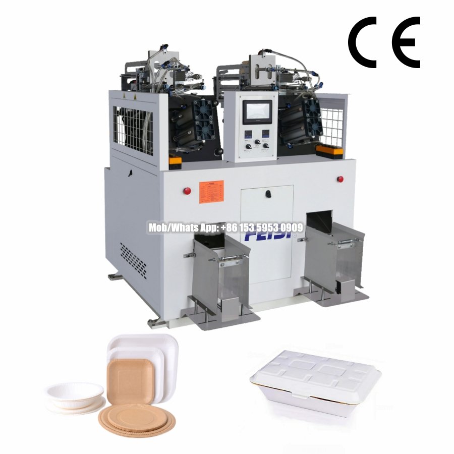 Dual Position Automatic Paper Plates Making Machine_Manufacturer of