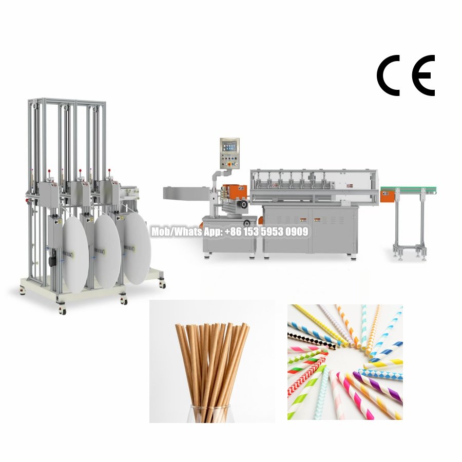 High Speed Automatic Paper Straw Making Machine_Manufacturer of Paper Tubes Machine Paper Can