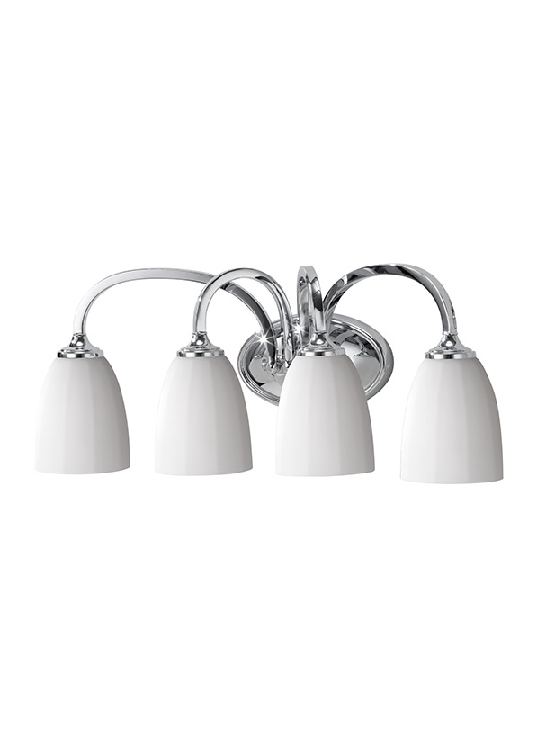 VS17404CH,4 Light Vanity Fixture,Chrome