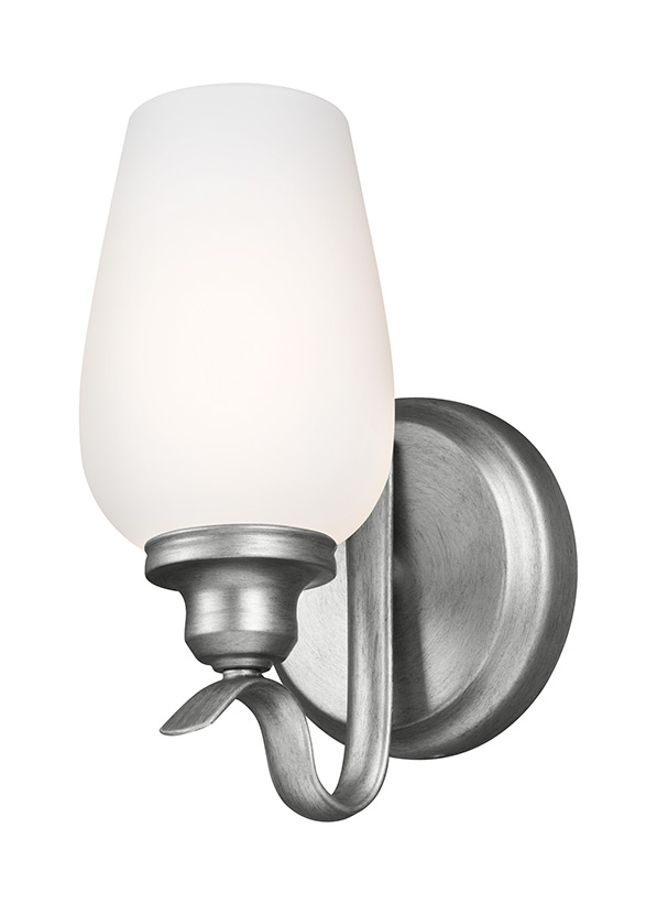 WB1769HTSL,1 Light Sconce,Heritage Silver
