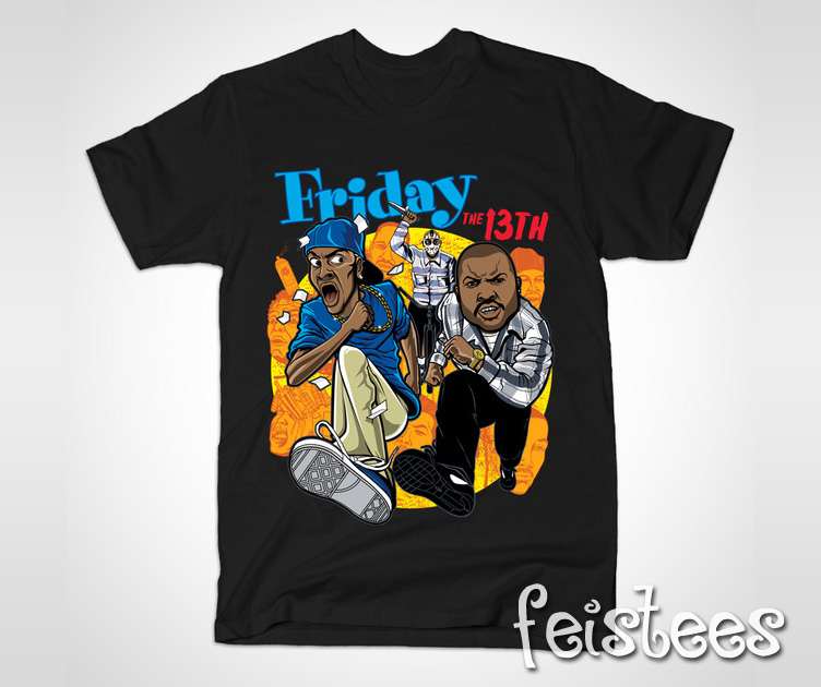 Funny Friday the 13th Friday Movie TShirt Chris Tucker, Ice Cube