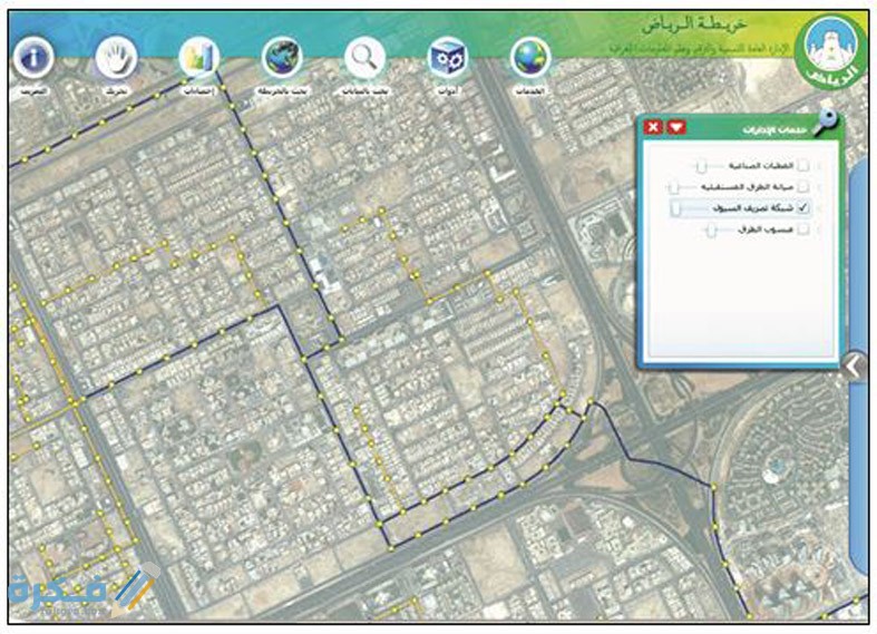 الاستعلام عن بيانات قطعة ارض داخل مخطط الرياض موقع فكرة