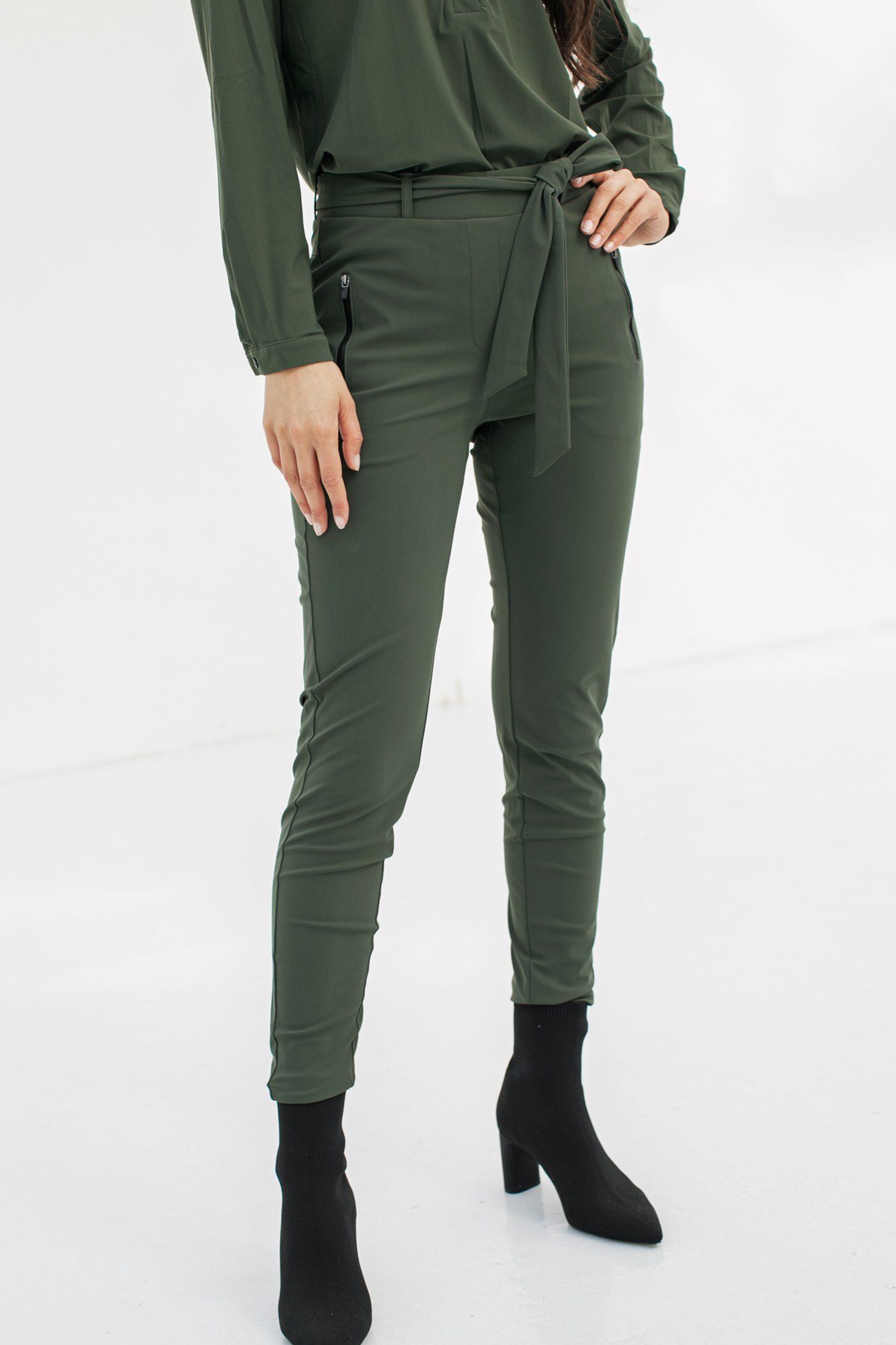 Studio Anneloes Margot Trousers Groen | Studio Anneloes Kleding | Feliz