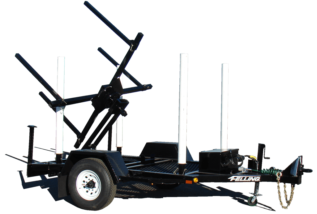 Pipe Coil Trailers For Public Utilities Felling Trailers Inc.
