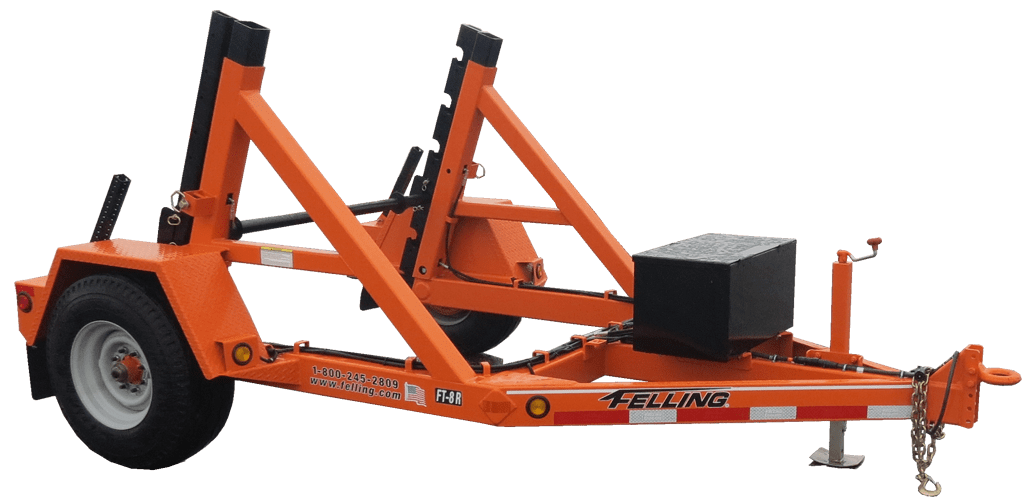 Utility Cable Reel Trailers for Public Utilities