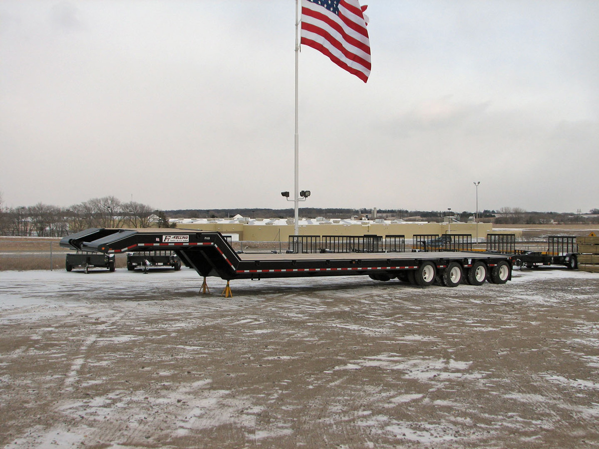 Fixed Neck Oilfield Float Trailer Now Available Felling Trailers