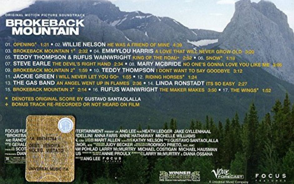 Brokeback Mountain Soundtrack An Epic Musical Journey