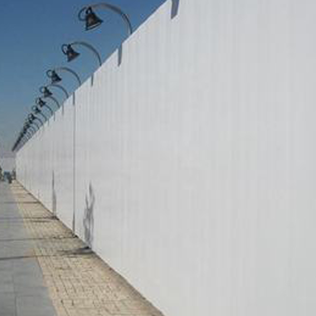 PVC Plastic Fencing System Steel