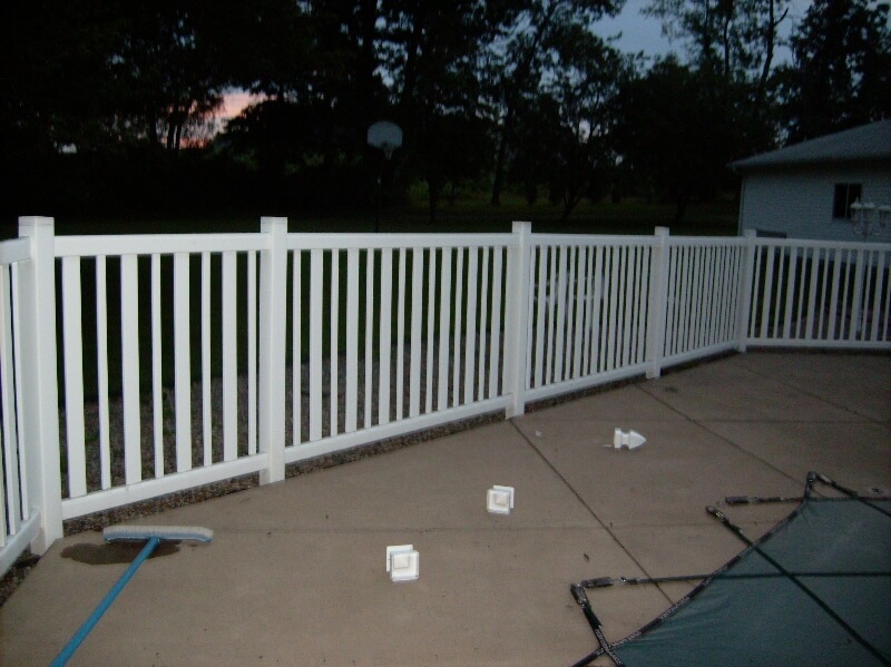 PVC Fencing Near Me Fence By Maintenance Service