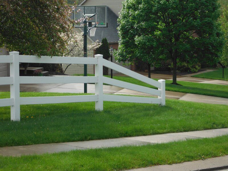 PVC Fencing Fence By Maintenance Service