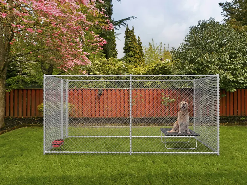 Versatile Chain Link Dog Kennels FENCE DEPOT