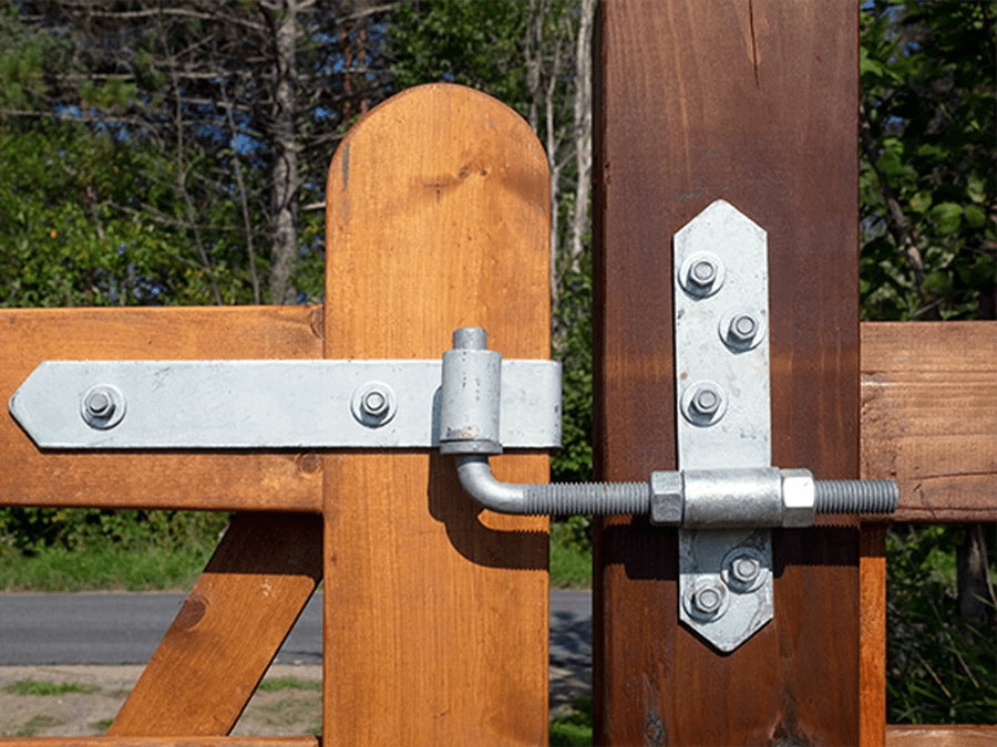 Choosing and Installing Farm Gate Hinges FENCE DEPOT