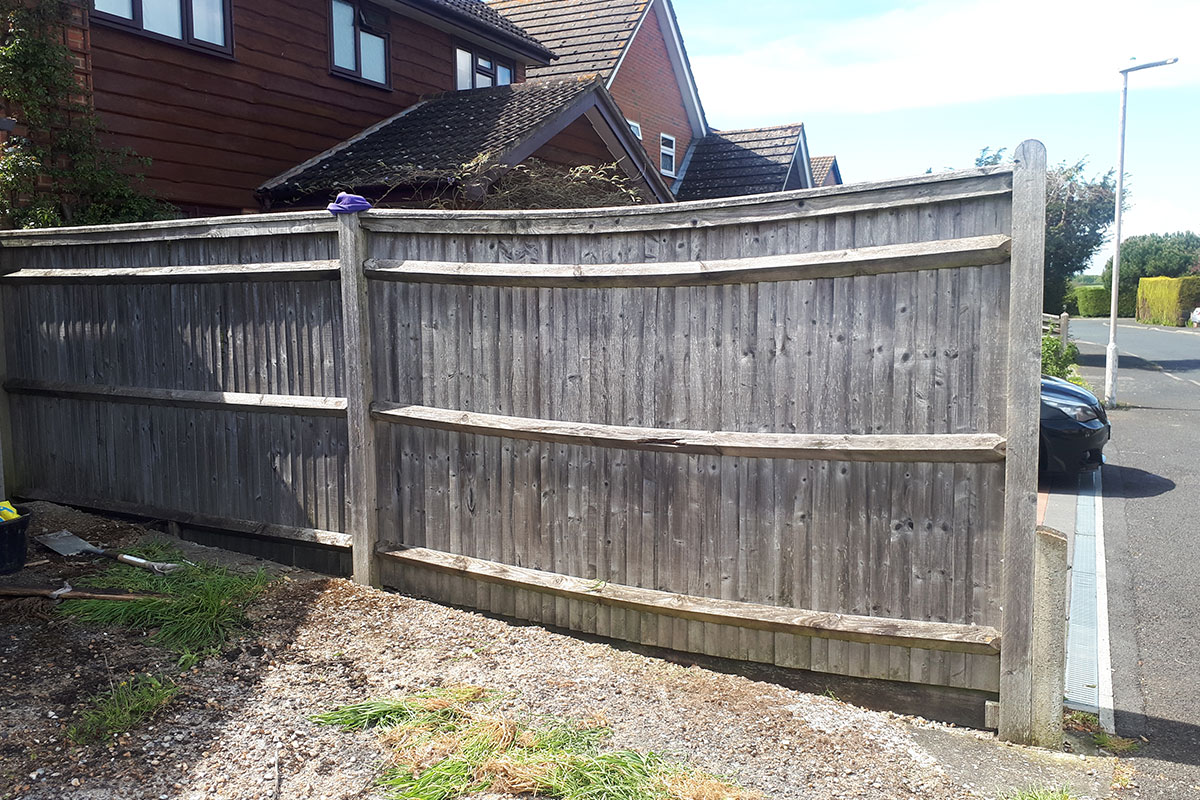 Projects Driveway fence Eastbourne Fencing and Groundwork