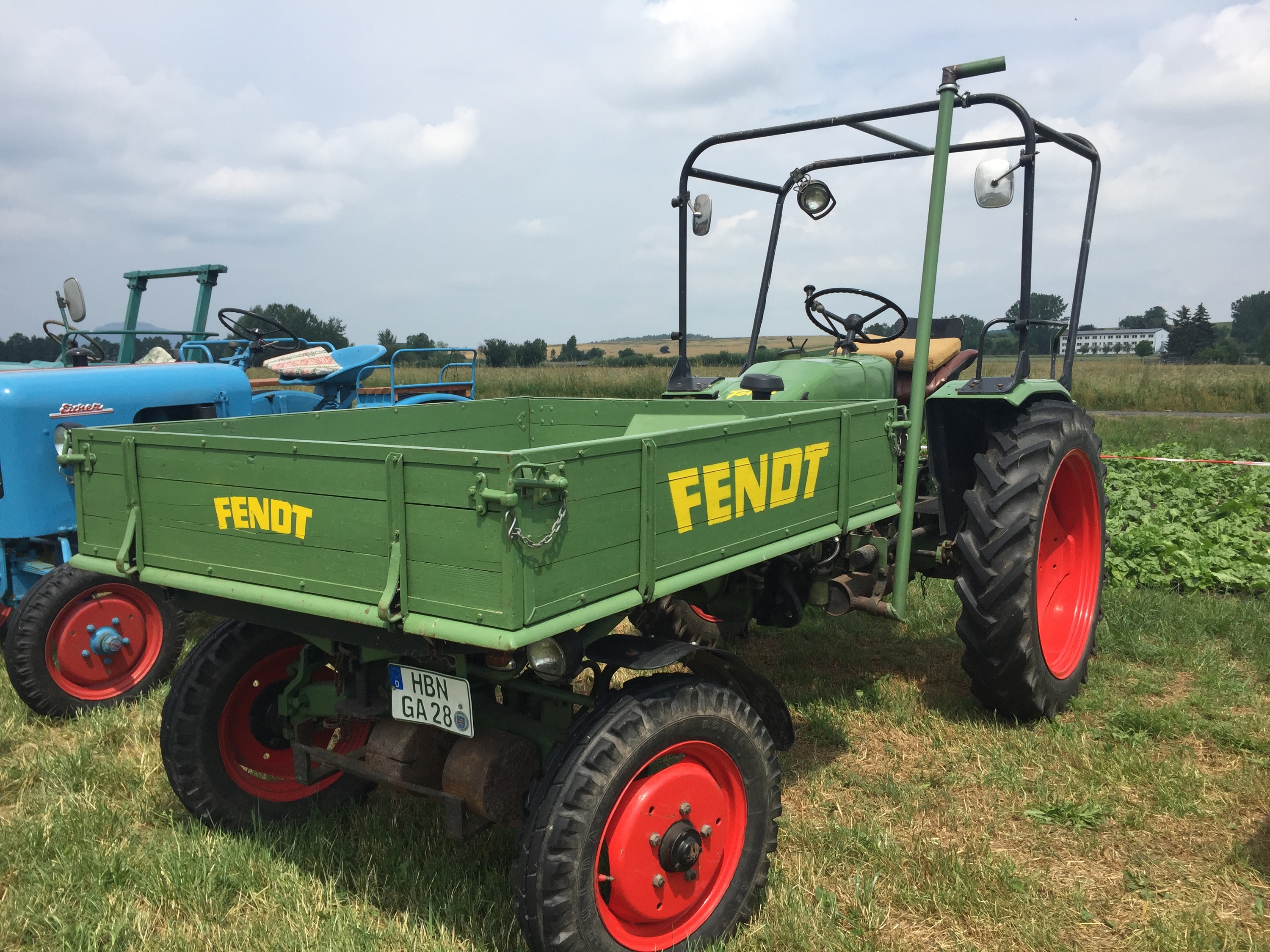 Schöner Fendt GT 231 beim Oldtimertreffen Fendt Oldtimer Forum