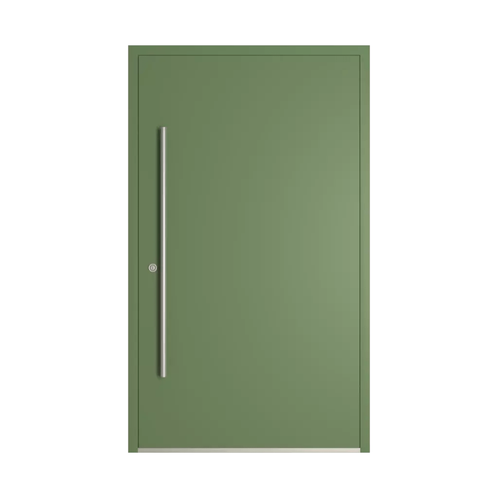 RAL 6011 Reseda green Colors Entry doors Feneste