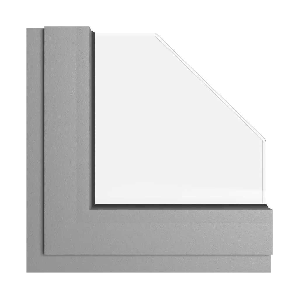 Steel Gray Aliplast Colors Windows Feneste