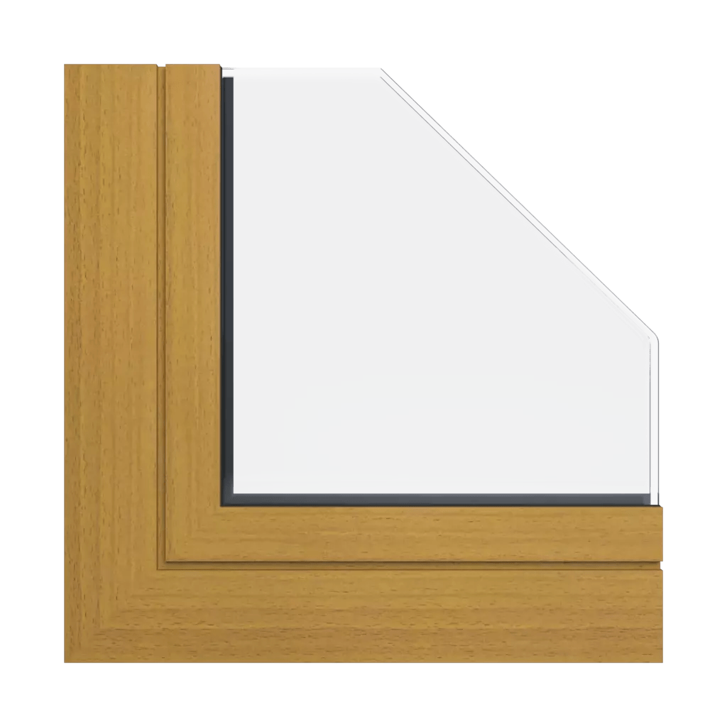 Beech wood effect Aliplast Colors Windows Feneste