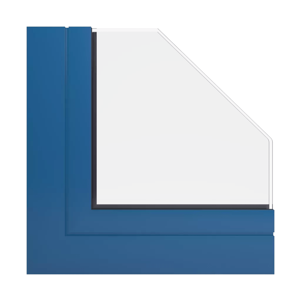 RAL 5019 Capri blue Colors Aluminum RAL Windows Feneste