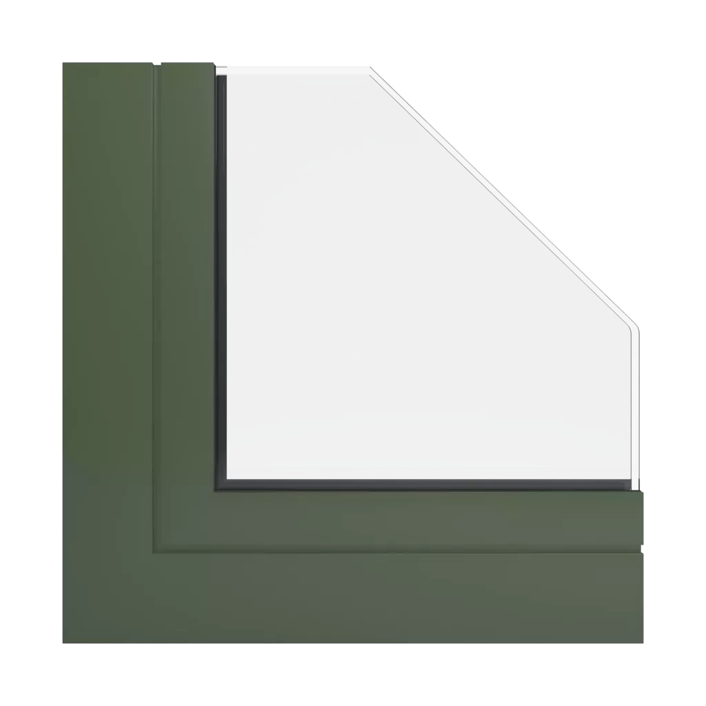RAL 6003 Olive green Colors Aluminum RAL Windows Feneste