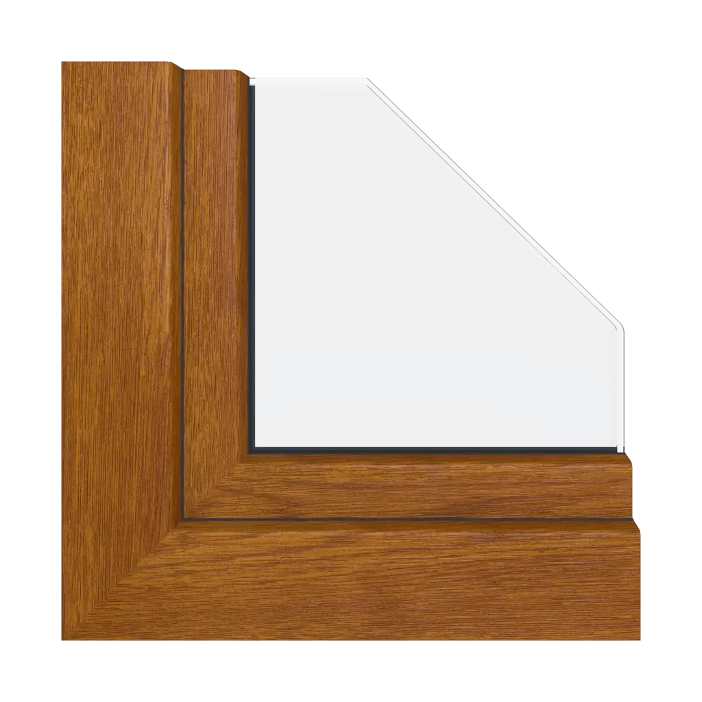 Feneste Windows Farben VekaFarben Goldene Eiche