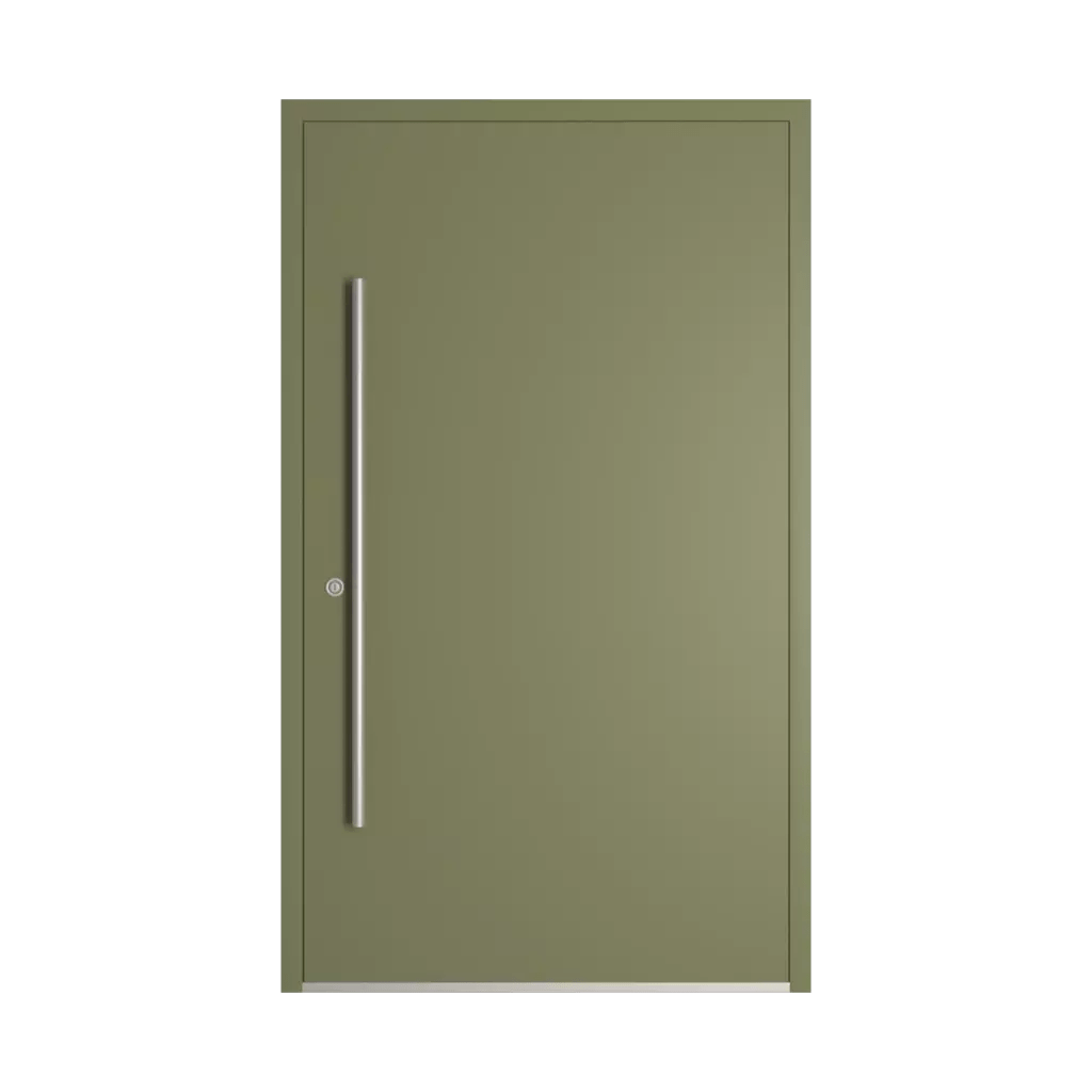 RAL 6013 Reed green Colors Entry doors Feneste