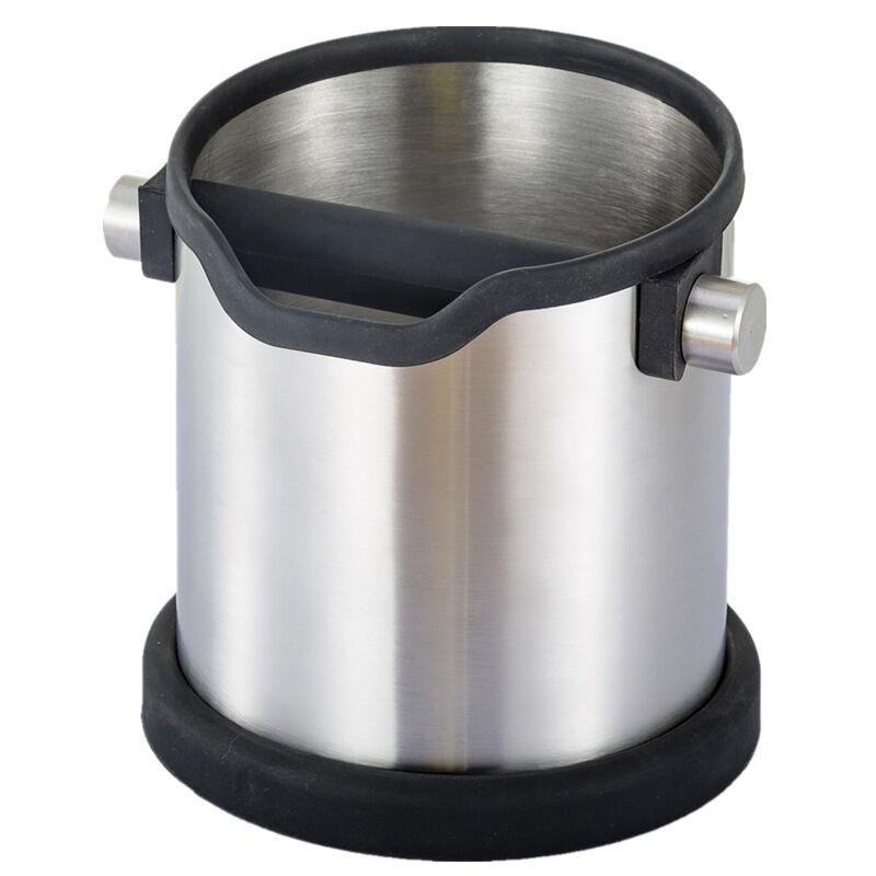 stainless steel coffee knock box