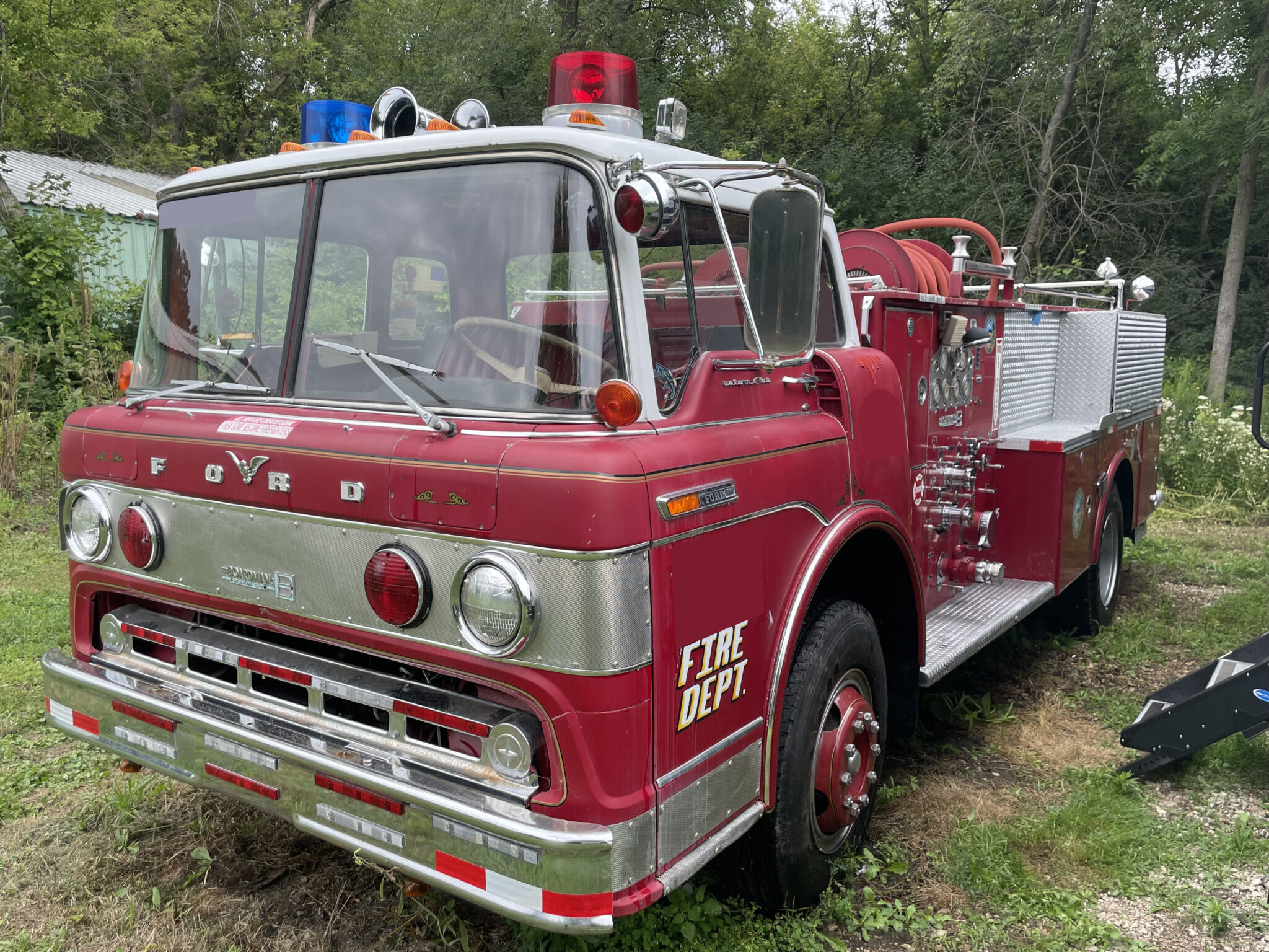 1969 Ford Antique Pumper (U0926) Fenton Fire