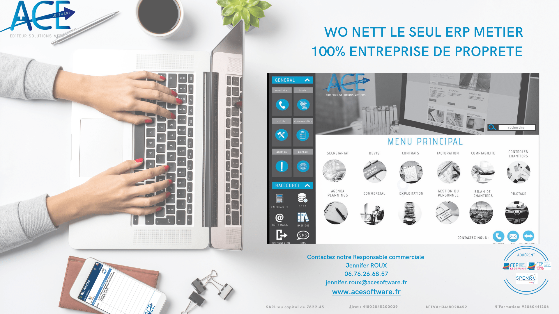 ACE Software, partenaire de la Fédération des Entreprises de Propreté