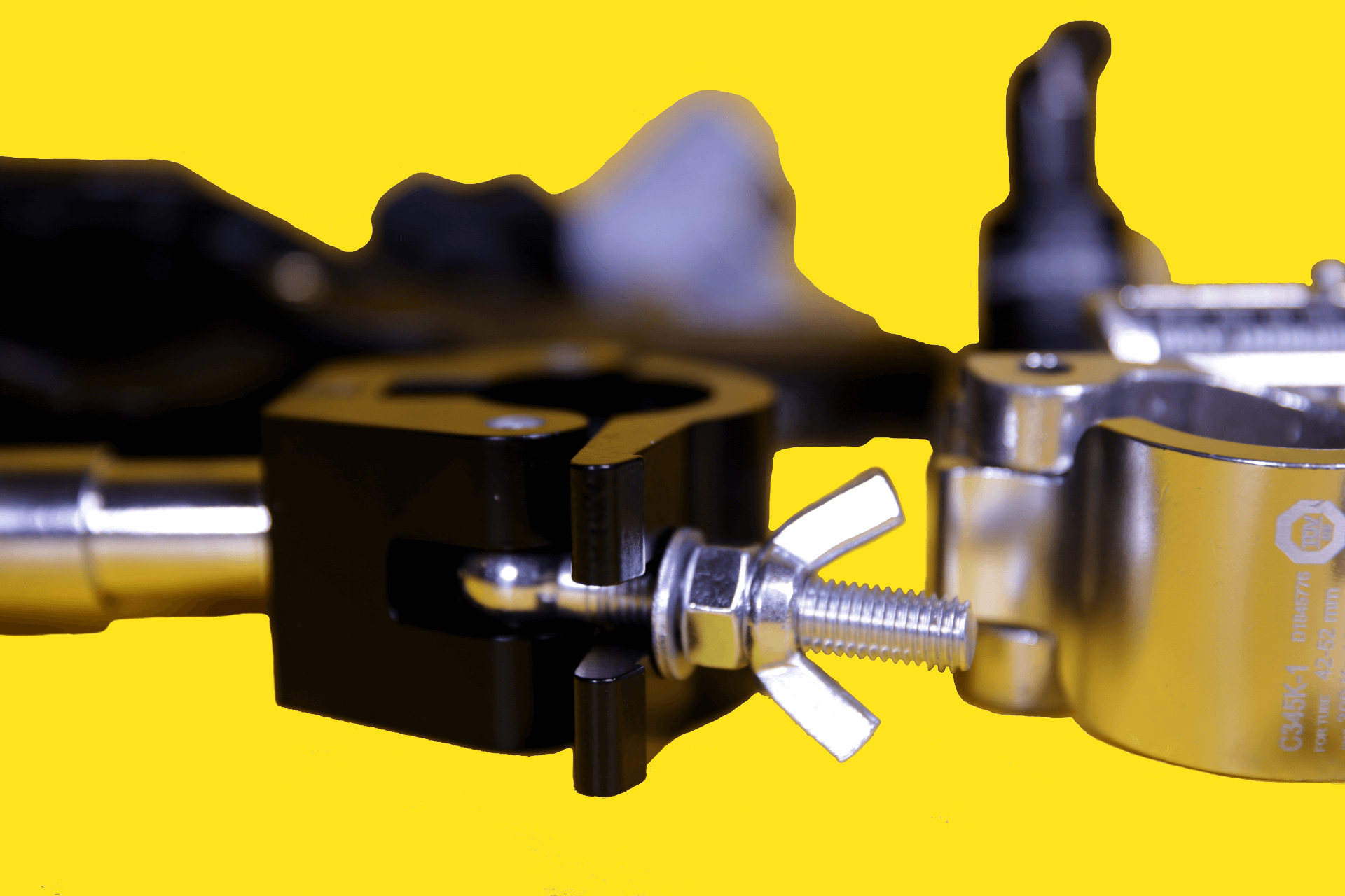 Clamps and Lighting Grip Feral Equipment Lighting Hire London