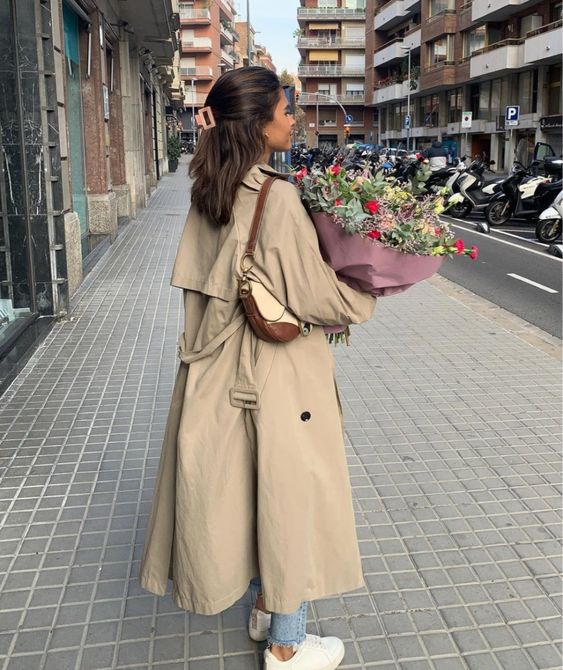 How to Style Oversized Trench Coat