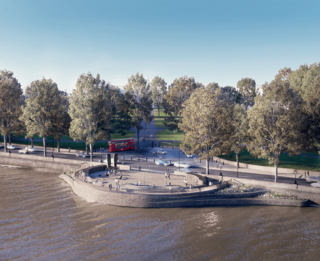 Tideway unveil vision for new public spaces along the River Thames